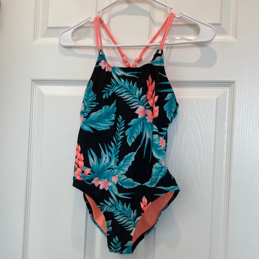 Tropical Pattern, One Piece Swimsuit